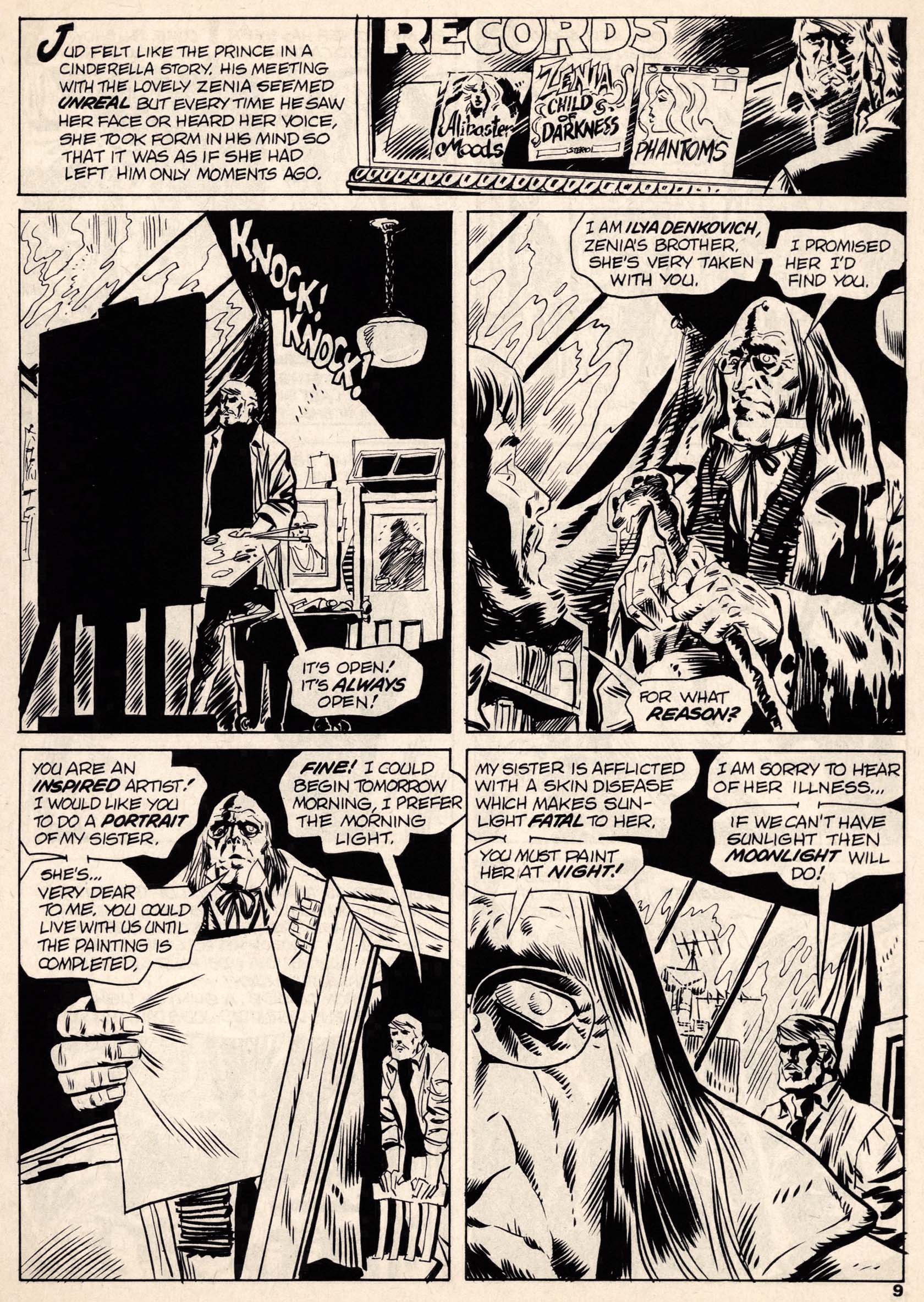 Read online Vampirella (1969) comic -  Issue #7 - 9