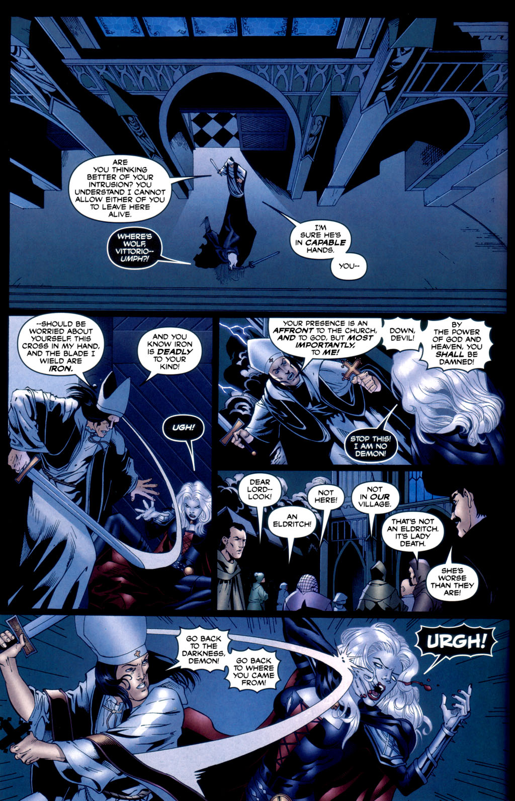 Read online Brian Pulido's Medieval Lady Death comic -  Issue #4 - 10