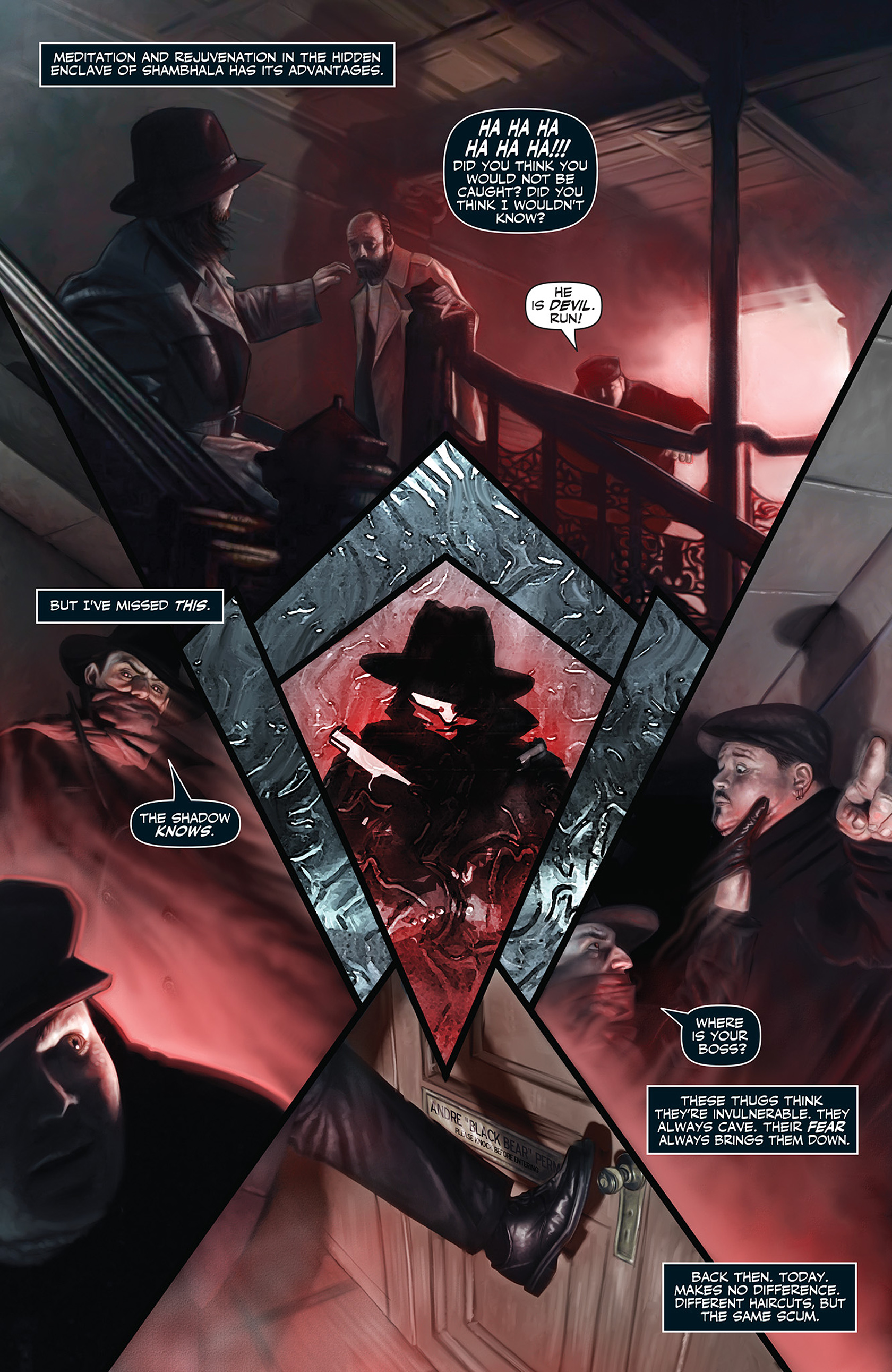Read online The Shadow Now comic -  Issue #1 - 6