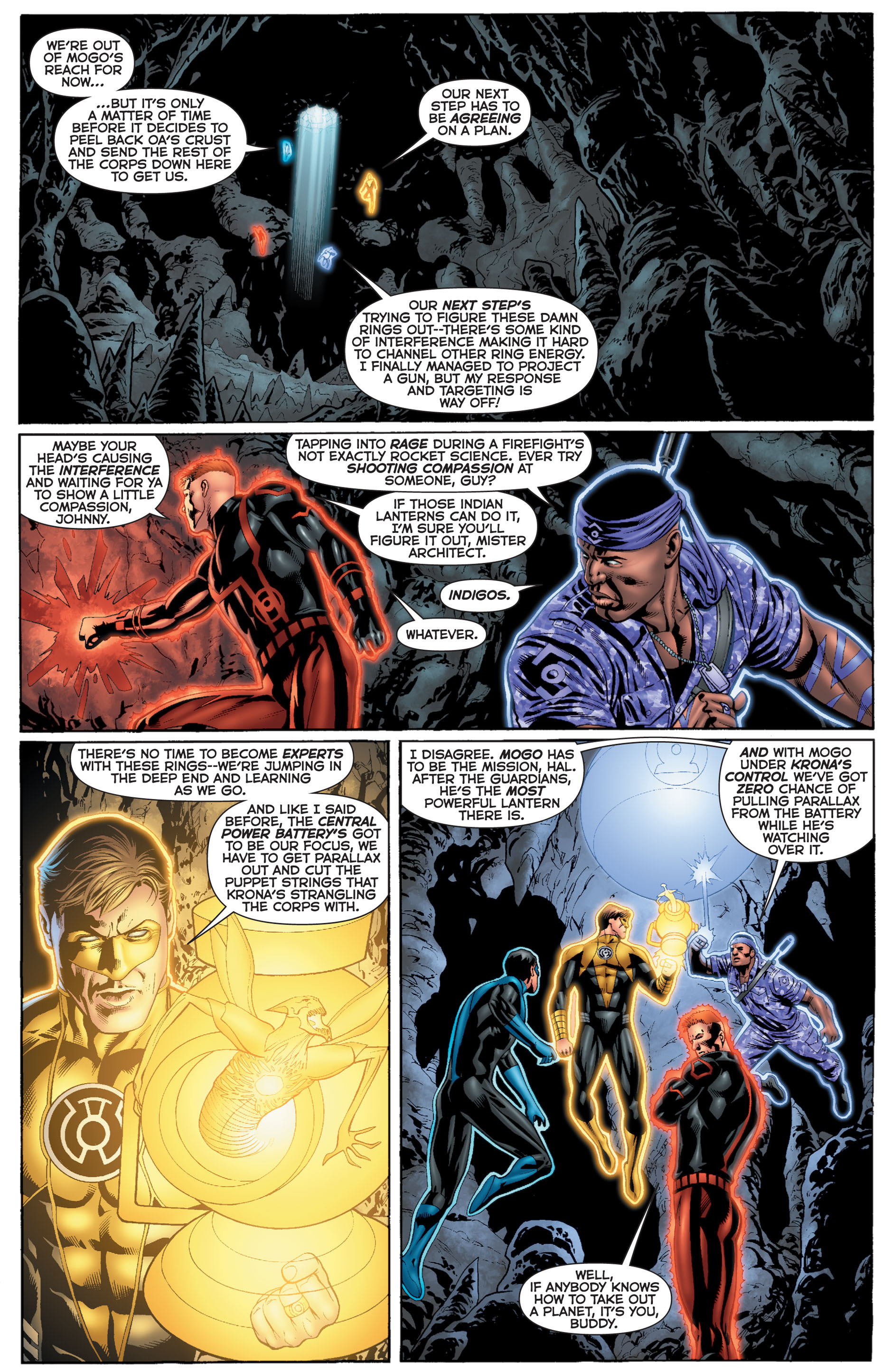 Read online Green Lantern: War of the Green Lanterns (2011) comic -  Issue # TPB - 136