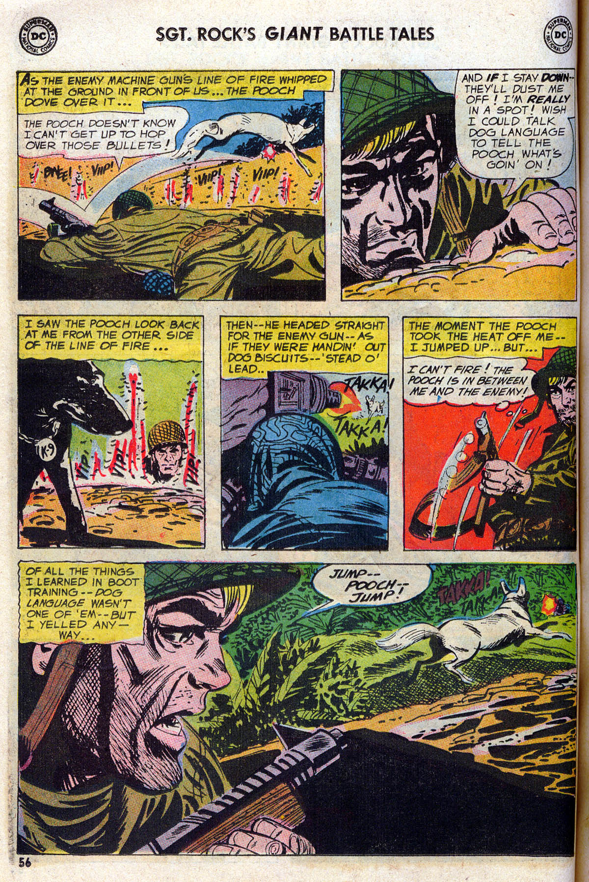 Read online Our Army at War (1952) comic -  Issue #164 - 57