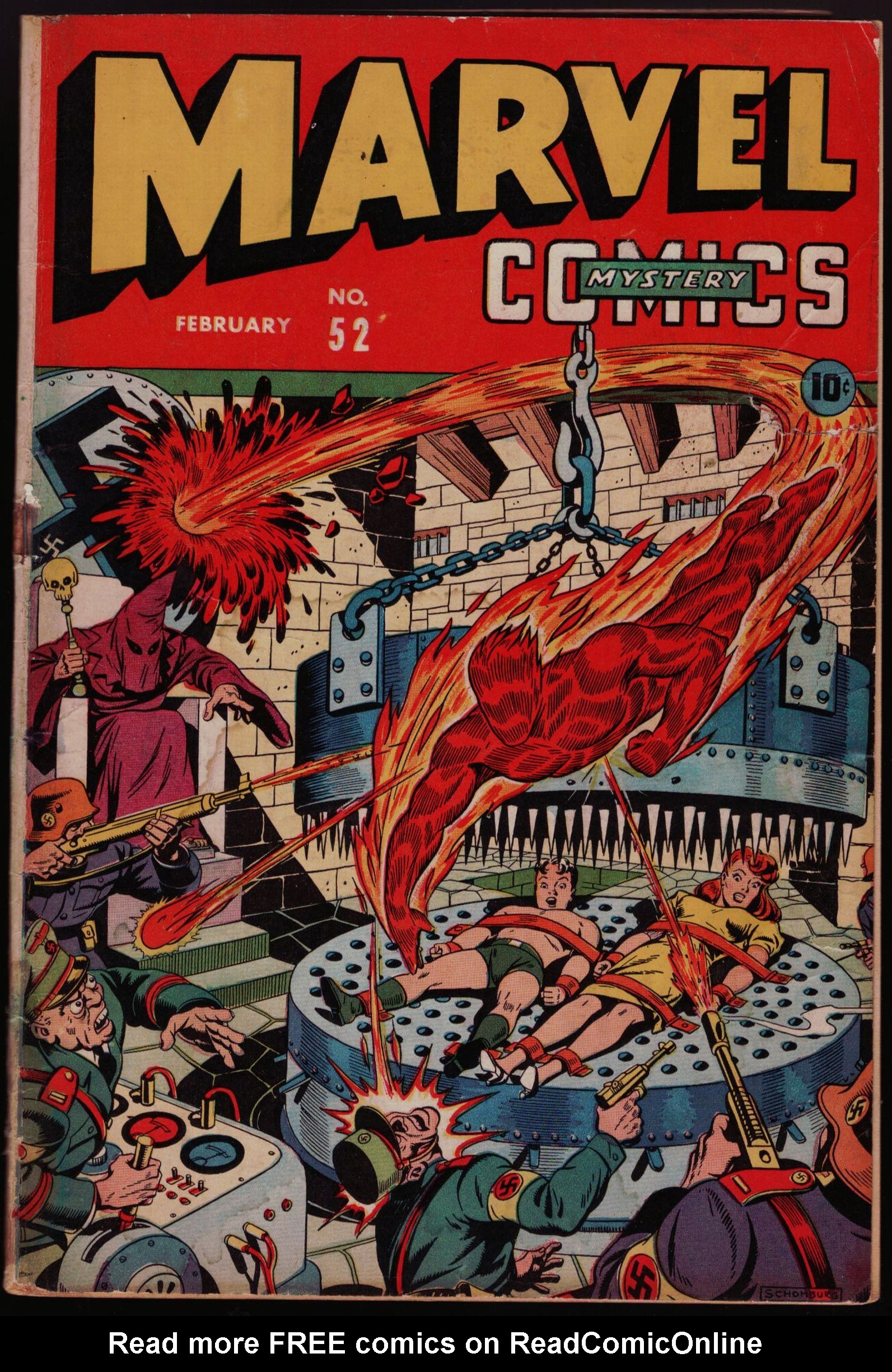 Read online Marvel Mystery Comics comic -  Issue #52 - 1