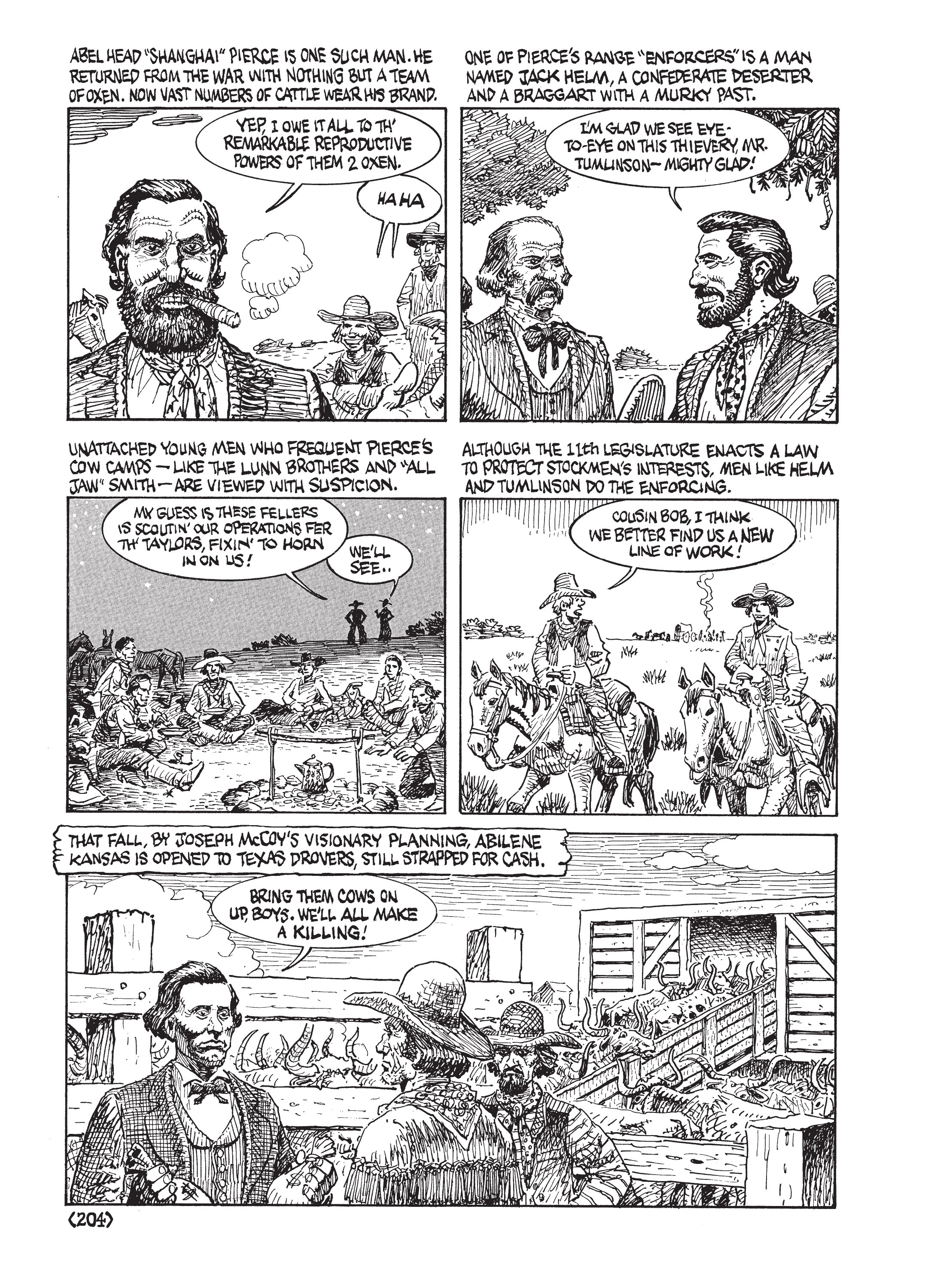 Read online Jack Jackson's American History: Los Tejanos and Lost Cause comic -  Issue # TPB (Part 3) - 3
