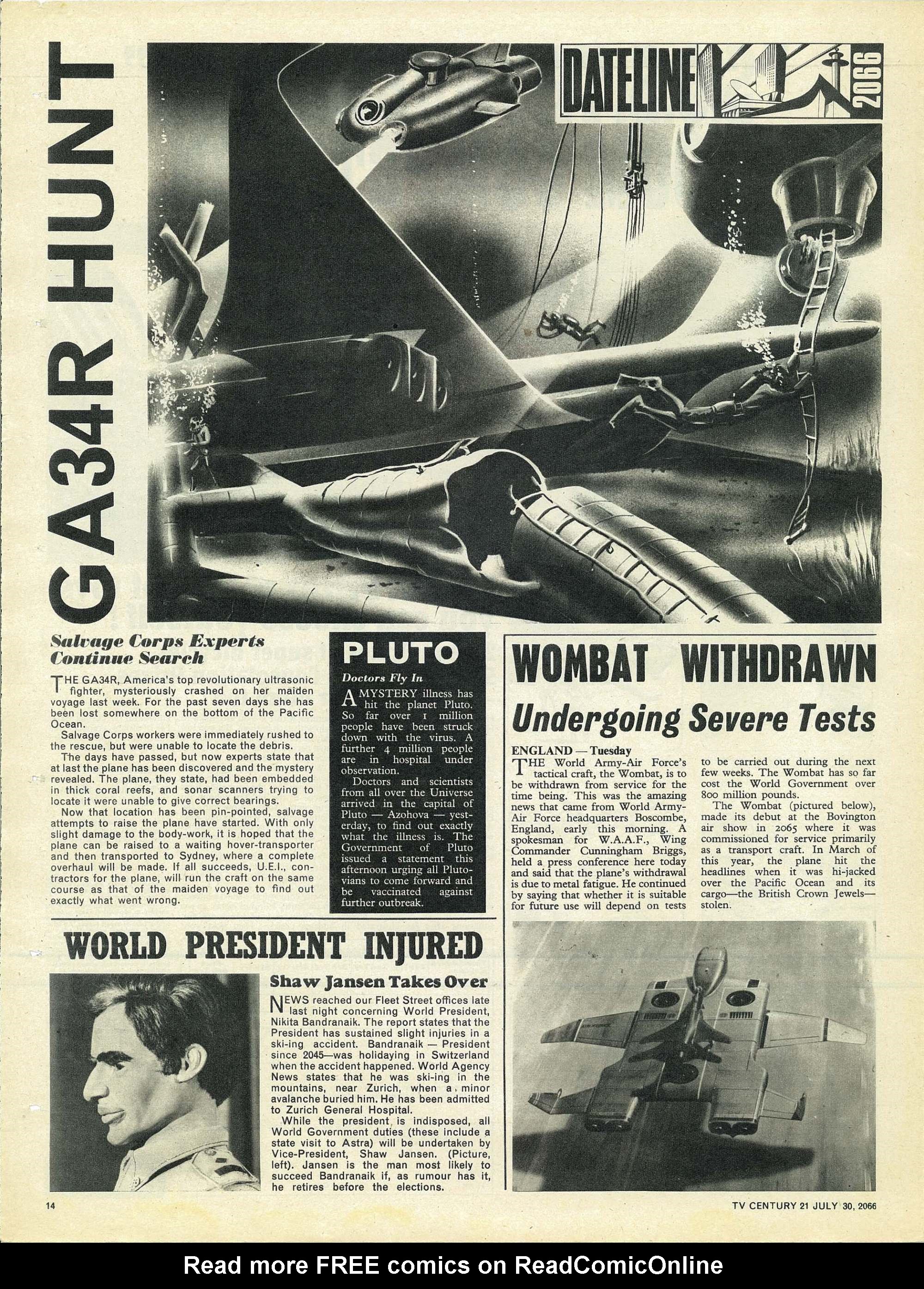 Read online TV Century 21 (TV 21) comic -  Issue #80 - 13