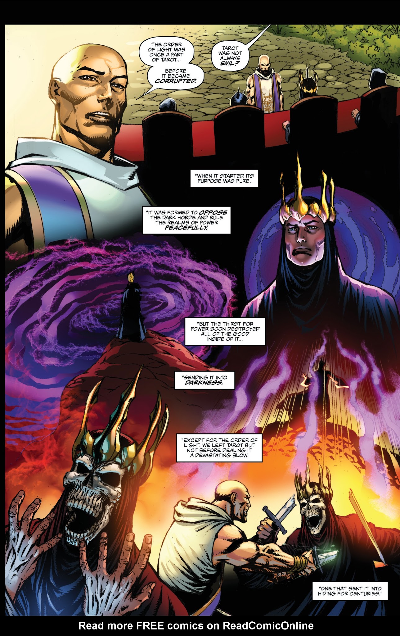 Read online Grimm Fairy Tales: Tarot comic -  Issue #2 - 19