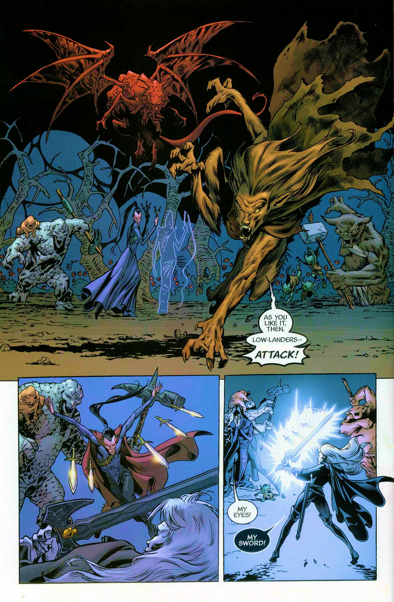 Read online Lady Death: A Medieval Tale comic -  Issue #9 - 10