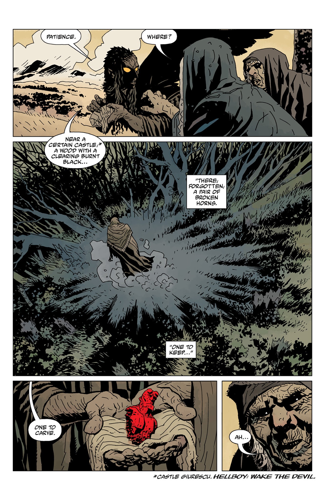 Read online Hellboy: Darkness Calls comic -  Issue # TPB - 18