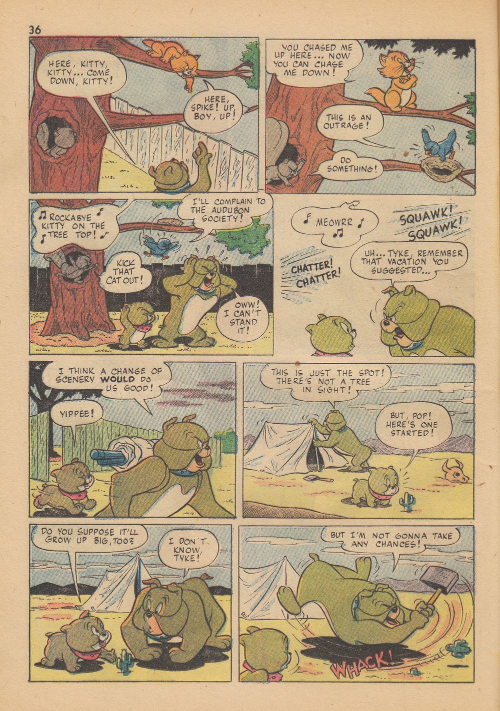 Read online Tom and Jerry's Summer Fun comic -  Issue #1 - 38