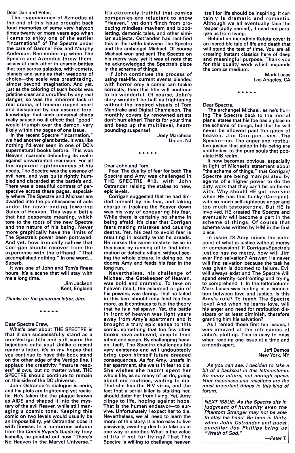 Read online The Spectre (1992) comic -  Issue #13 - 27