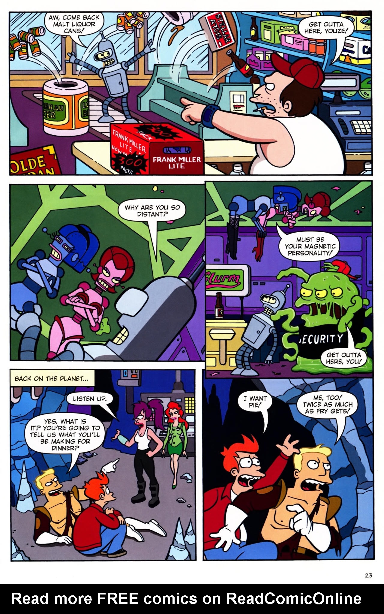 Read online Futurama Comics comic -  Issue #37 - 18