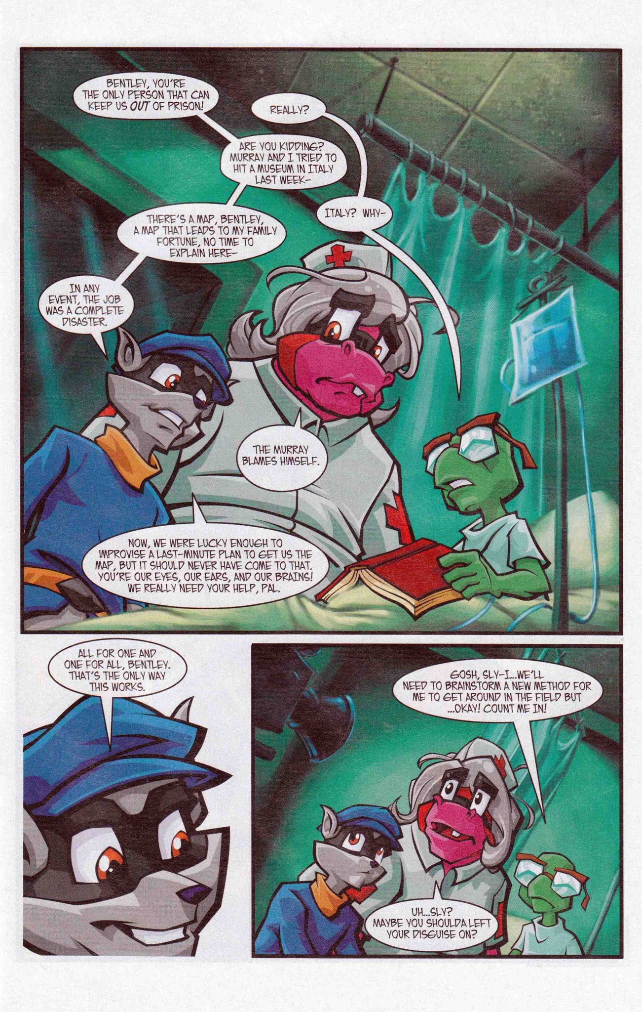 Read online The Adventures of Sly Cooper comic -  Issue #2 - 15