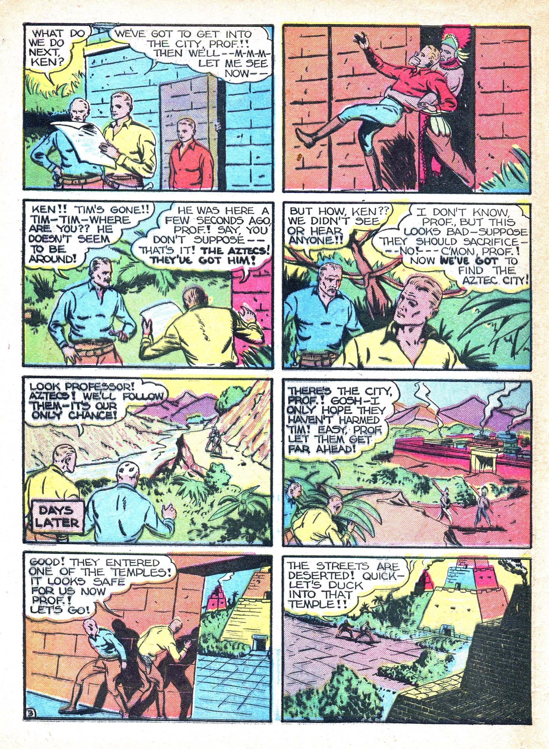 Read online Masked Marvel comic -  Issue #1 - 62