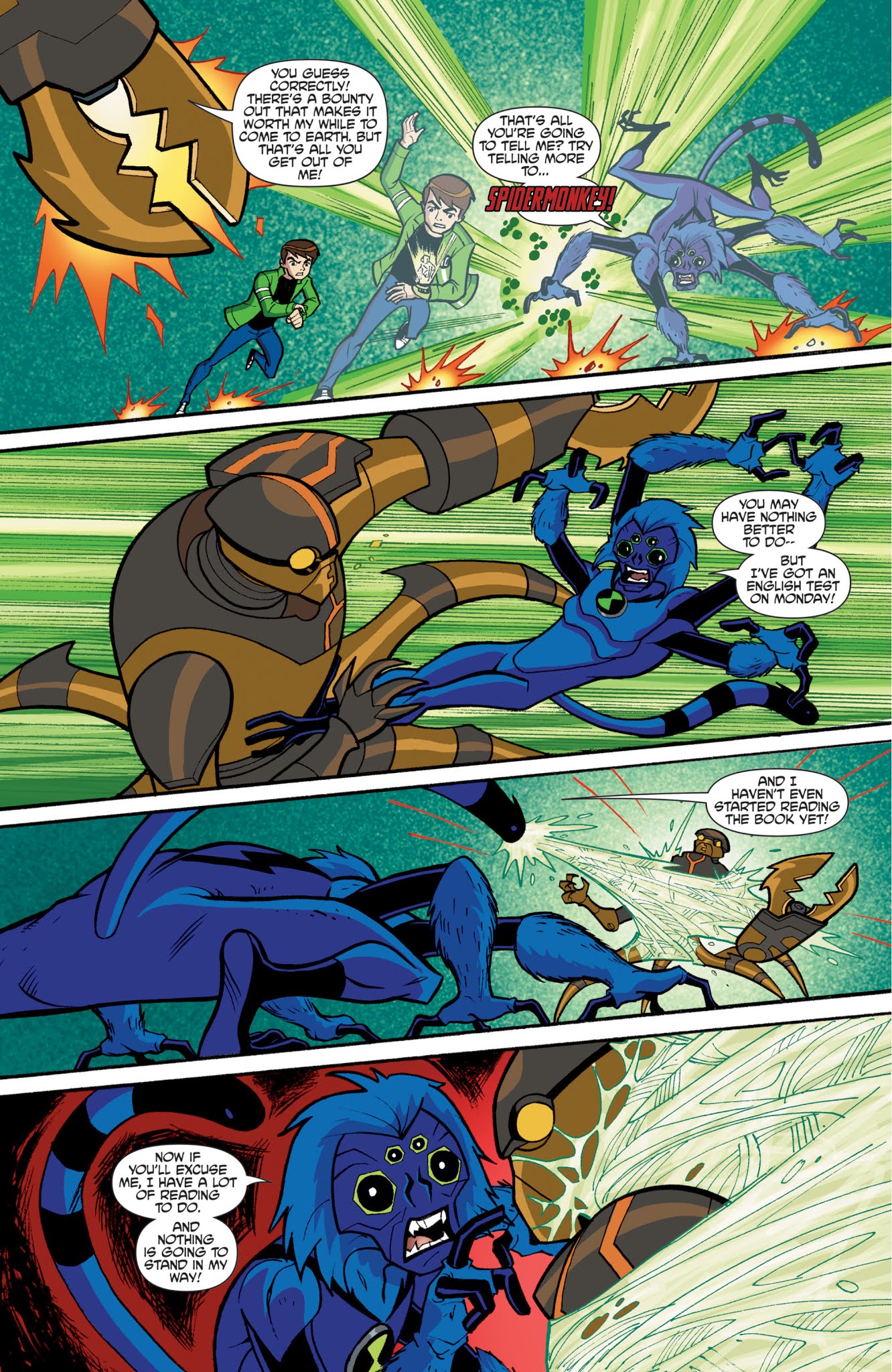 Read online Ben 10 Classics comic -  Issue # TPB 4 - 96