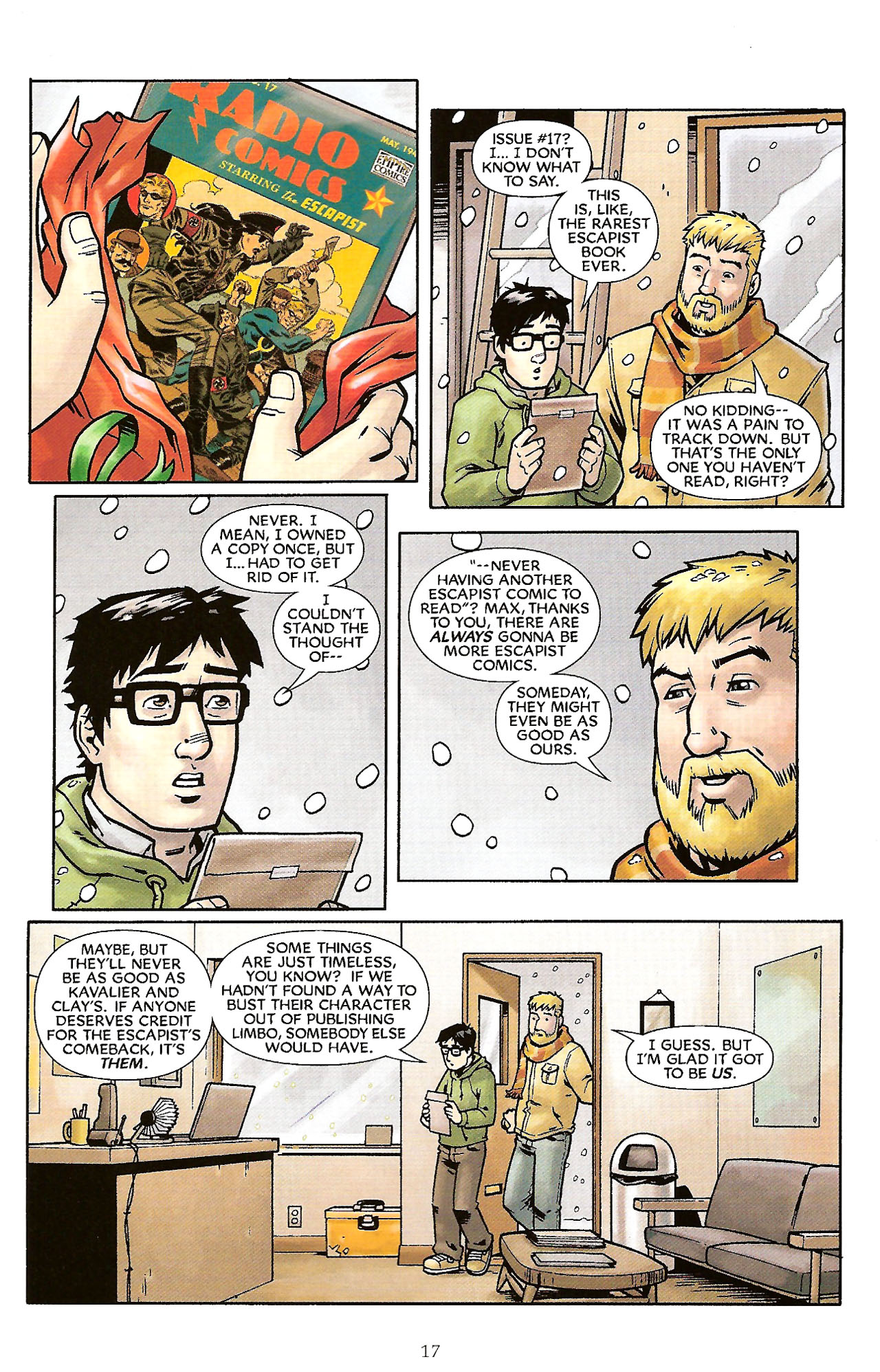 Read online The Escapists comic -  Issue #6 - 19