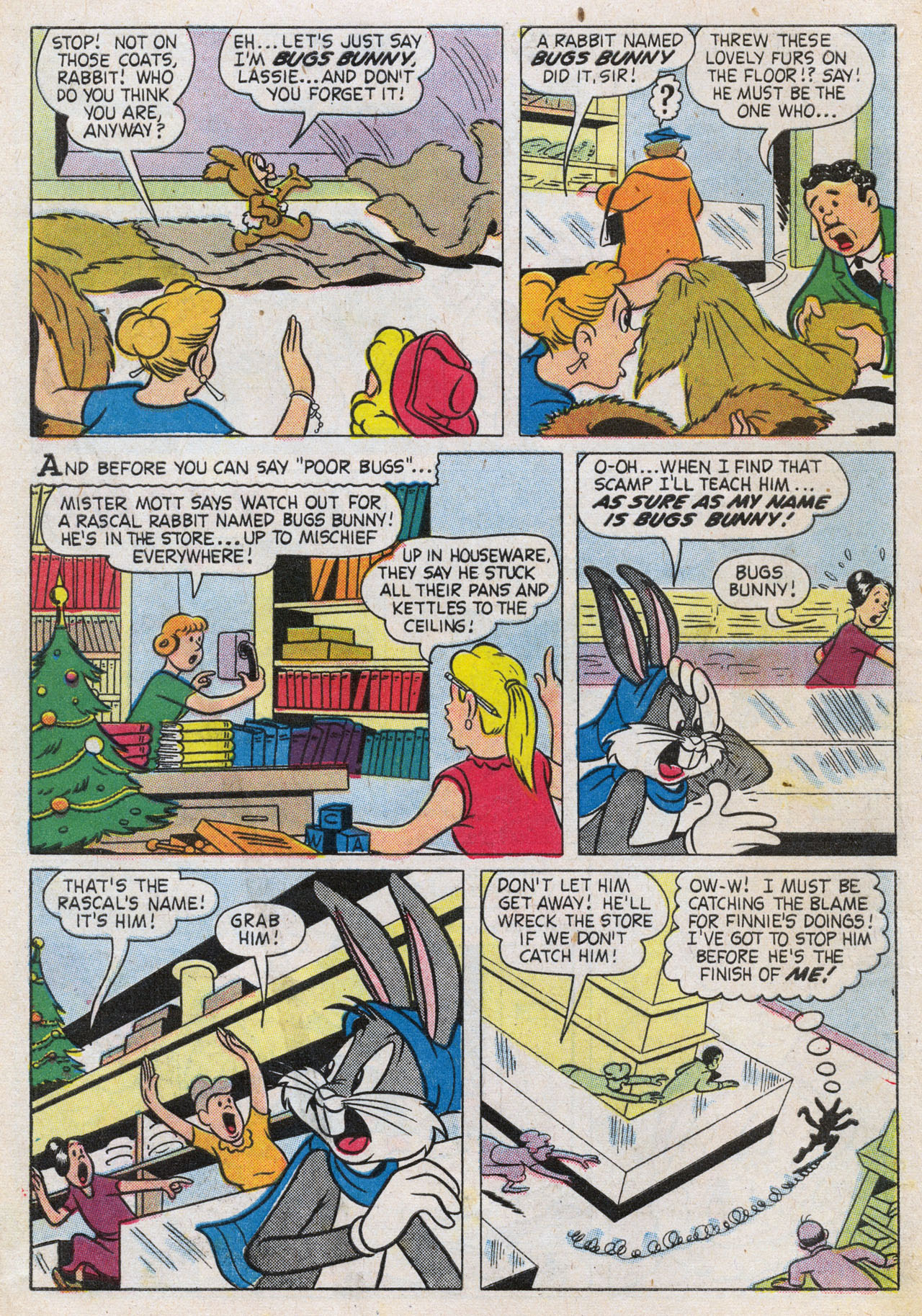 Read online Bugs Bunny's Christmas Funnies comic -  Issue # TPB 9 - 10