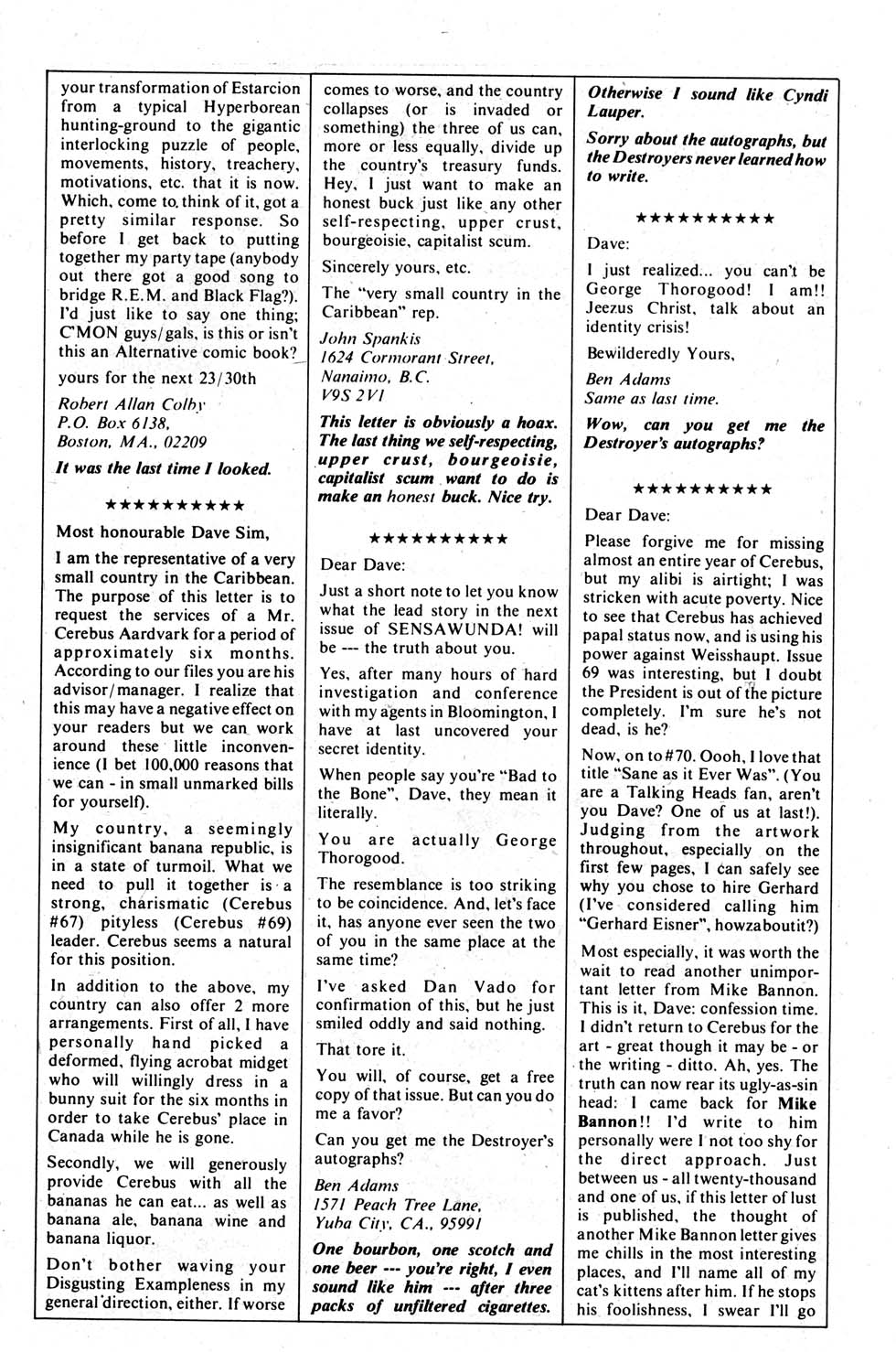 Cerebus Issue #73 #73 - English 25