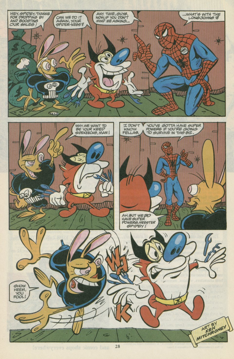 Read online The Ren & Stimpy Show comic -  Issue #6 - 21