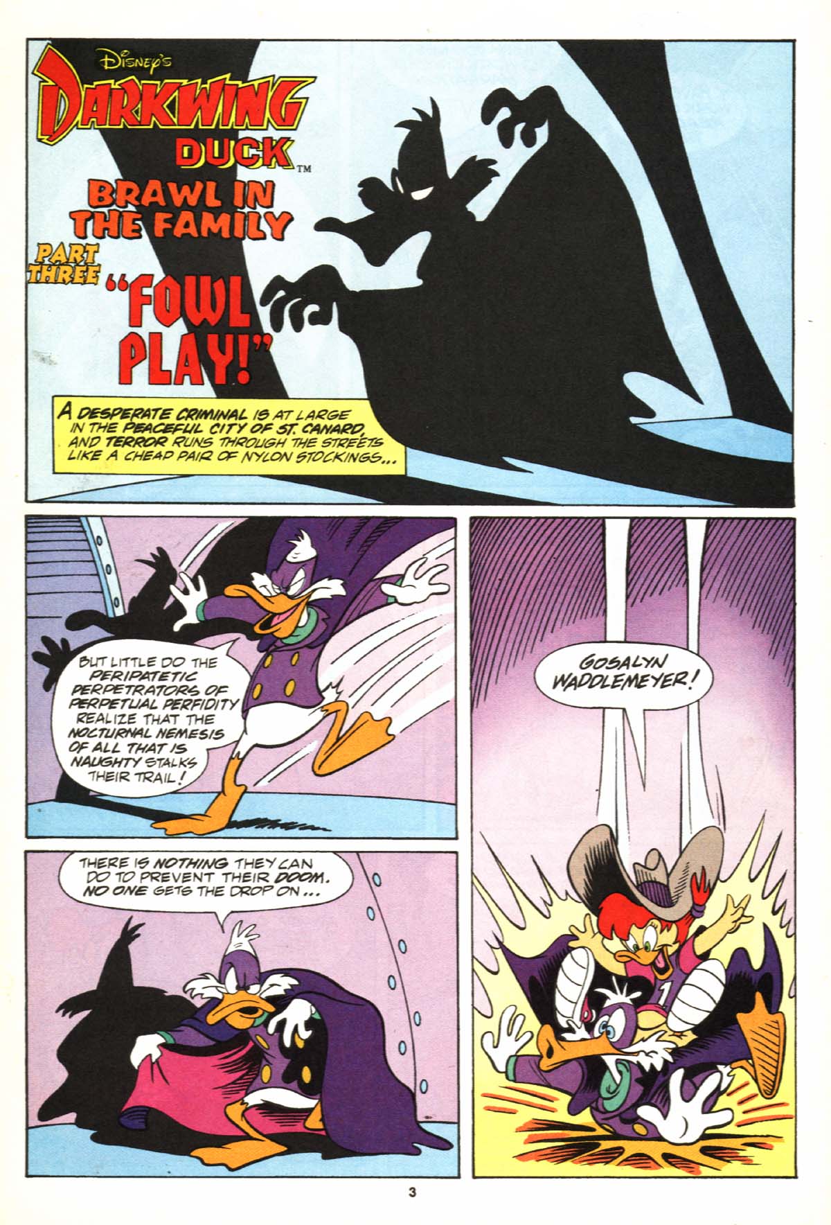 Read online Disney's Darkwing Duck Limited Series comic -  Issue #3 - 4