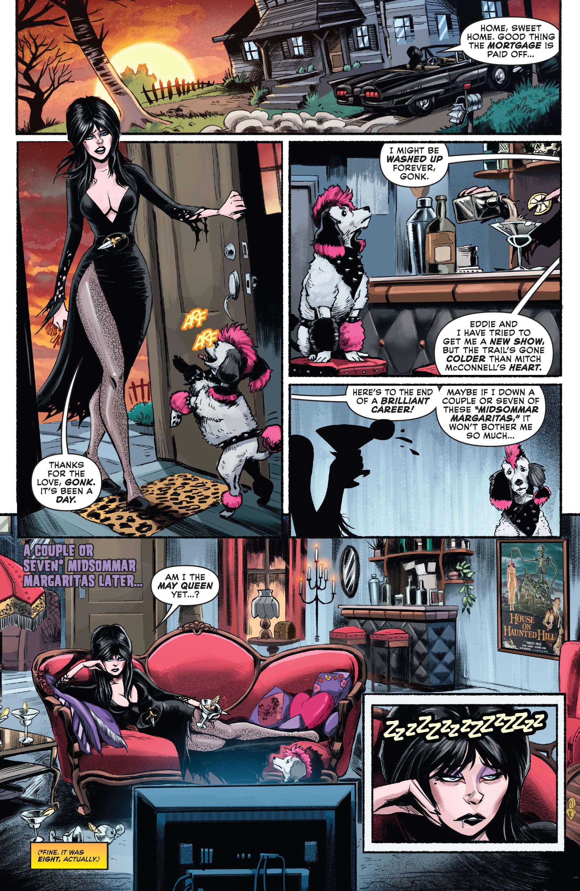 Read online Elvira Meets Vincent Price comic -  Issue #1 - 8