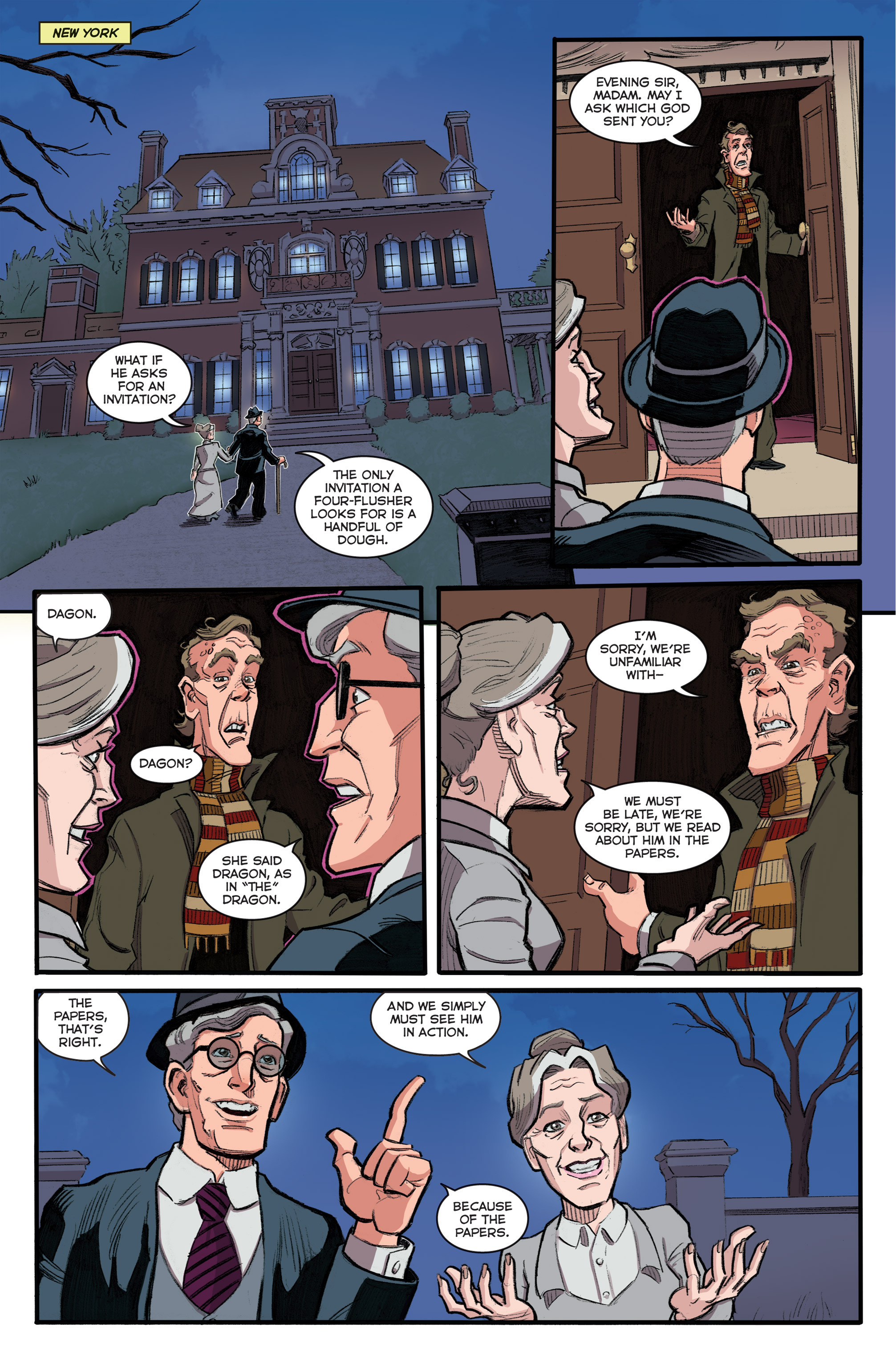 Read online Herald: Lovecraft and Tesla comic -  Issue #5 - 6