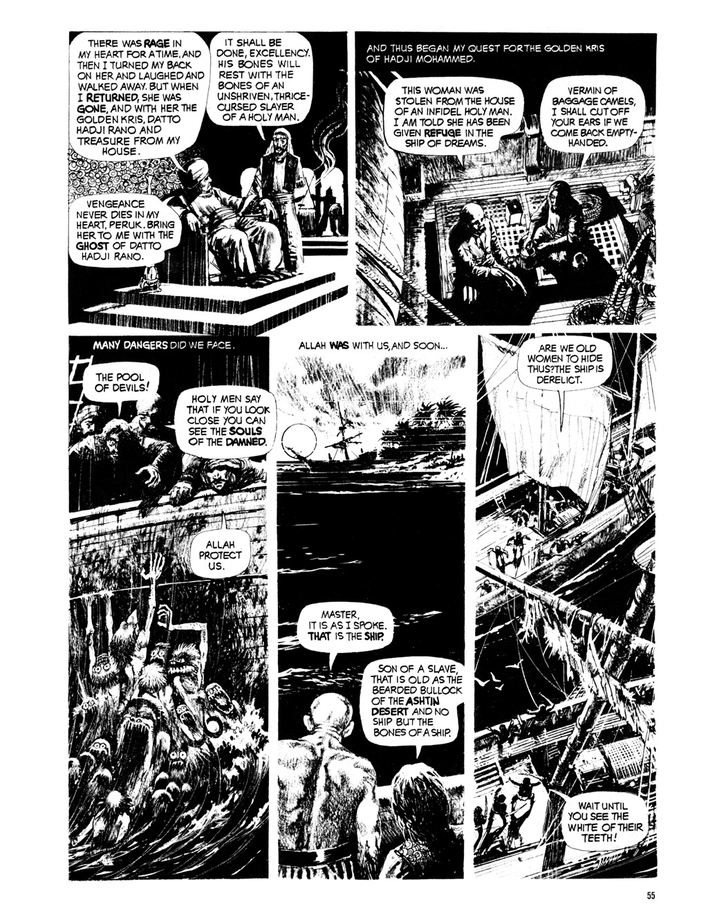 Read online Eerie Archives comic -  Issue # TPB 11 - 56