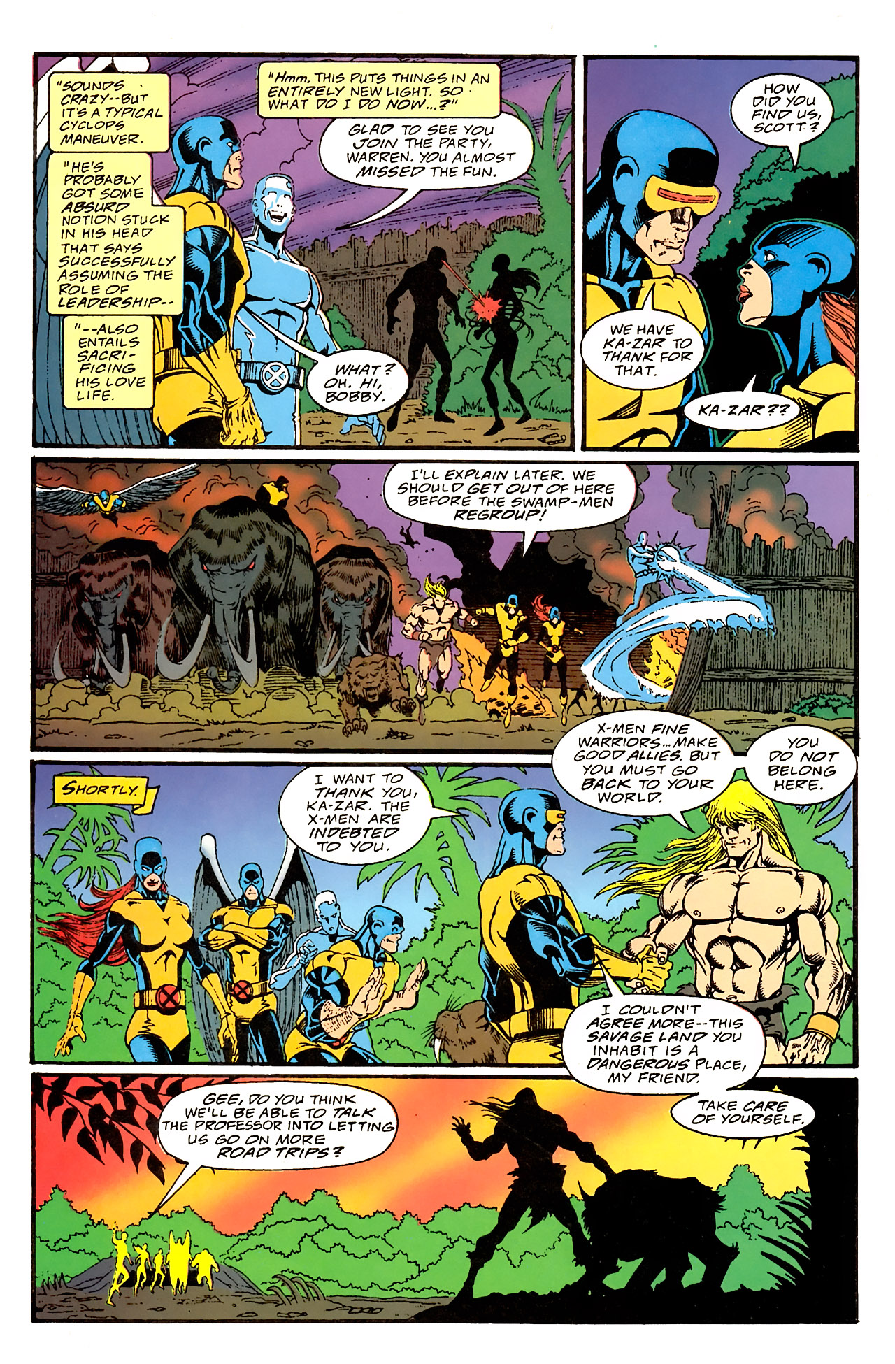Read online Professor Xavier and the X-Men comic -  Issue #11 - 19