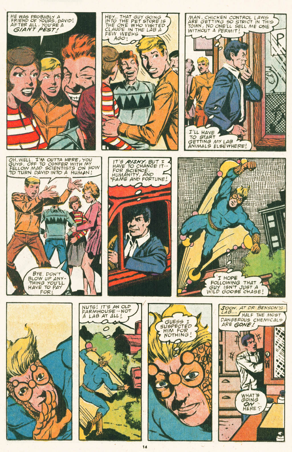 Read online Speedball comic -  Issue #10 - 11