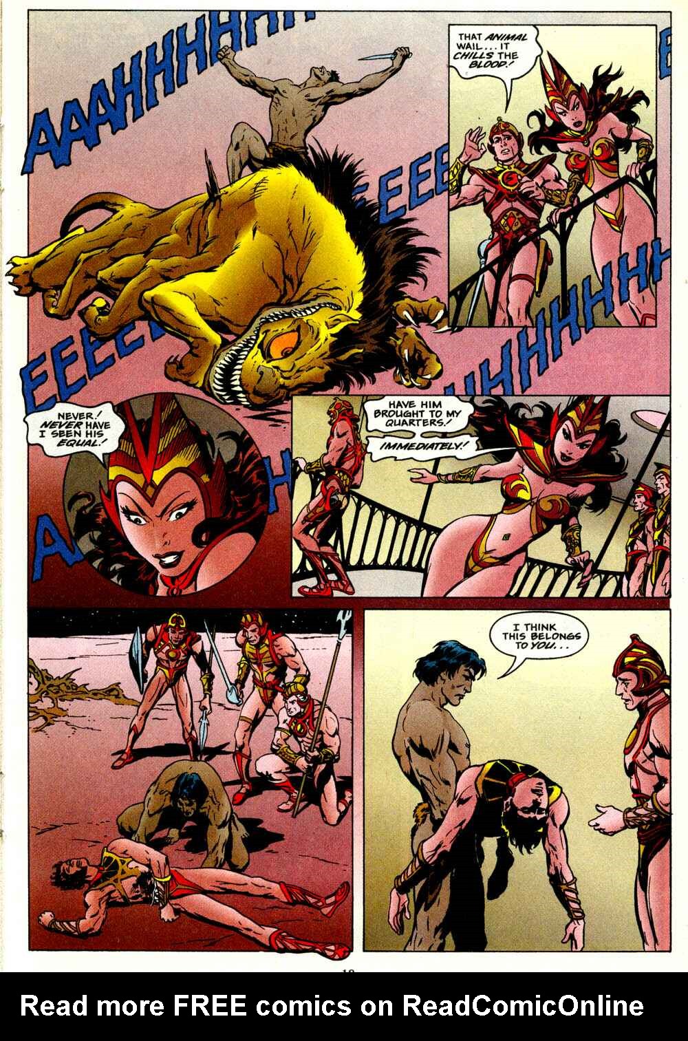 Tarzan/John Carter: Warlords of Mars issue 1 - Page 21