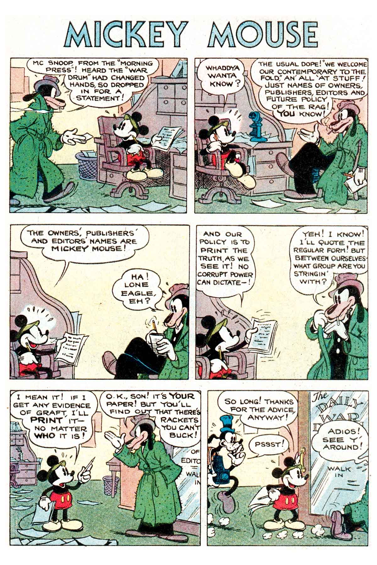 Read online Walt Disney's Mickey Mouse comic -  Issue #222 - 6