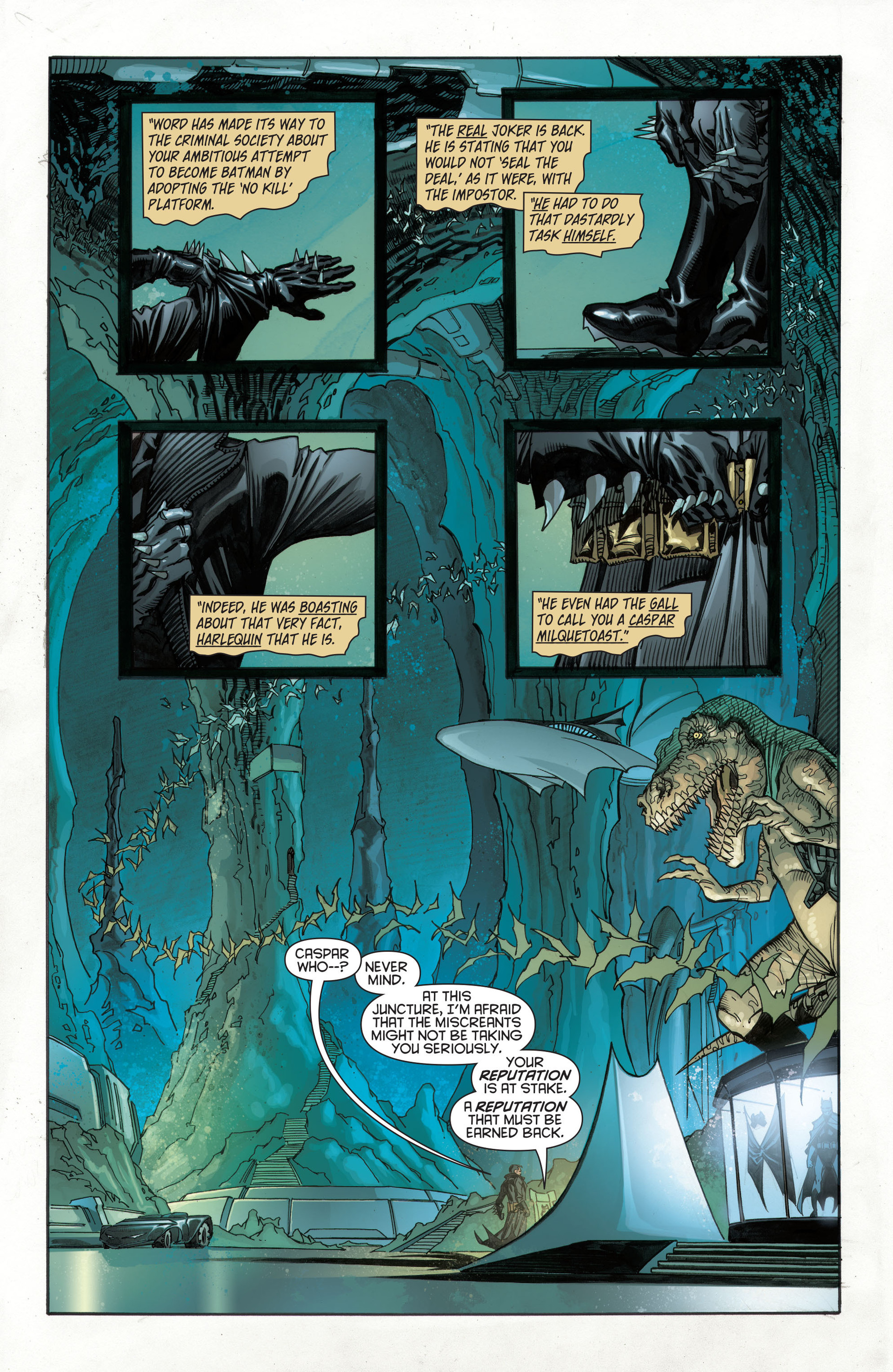 Read online Damian: Son of Batman comic -  Issue #4 - 17