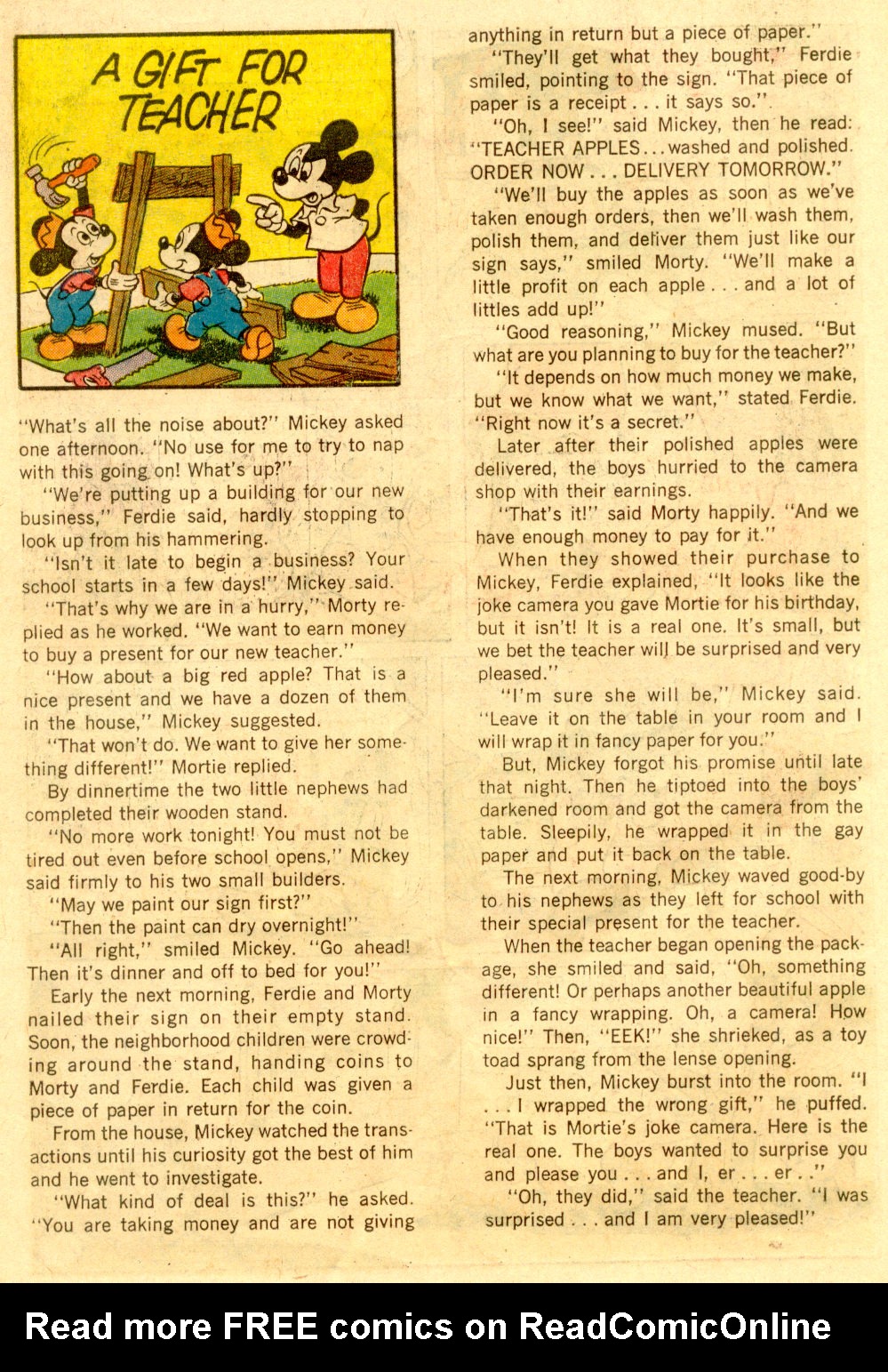 Read online Walt Disney's Comics and Stories comic -  Issue #290 - 18