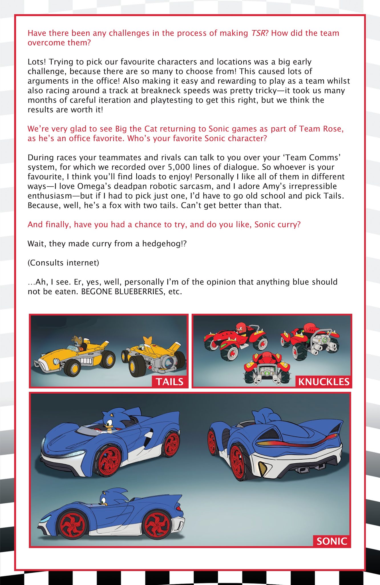 Read online Team Sonic Racing One-Shot comic -  Issue # Full - 24