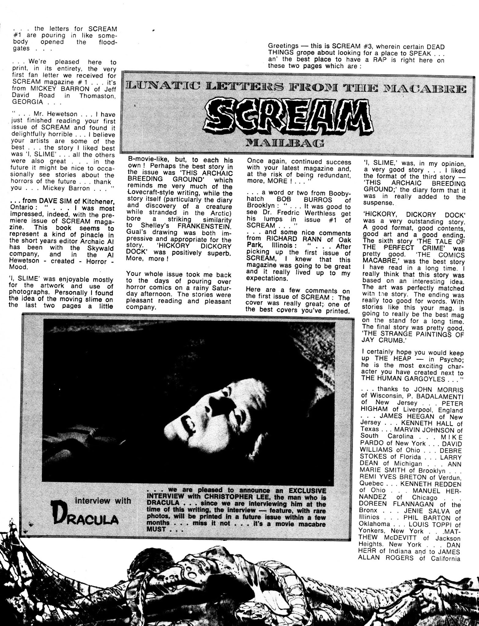Read online Scream (1973) comic -  Issue #3 - 22