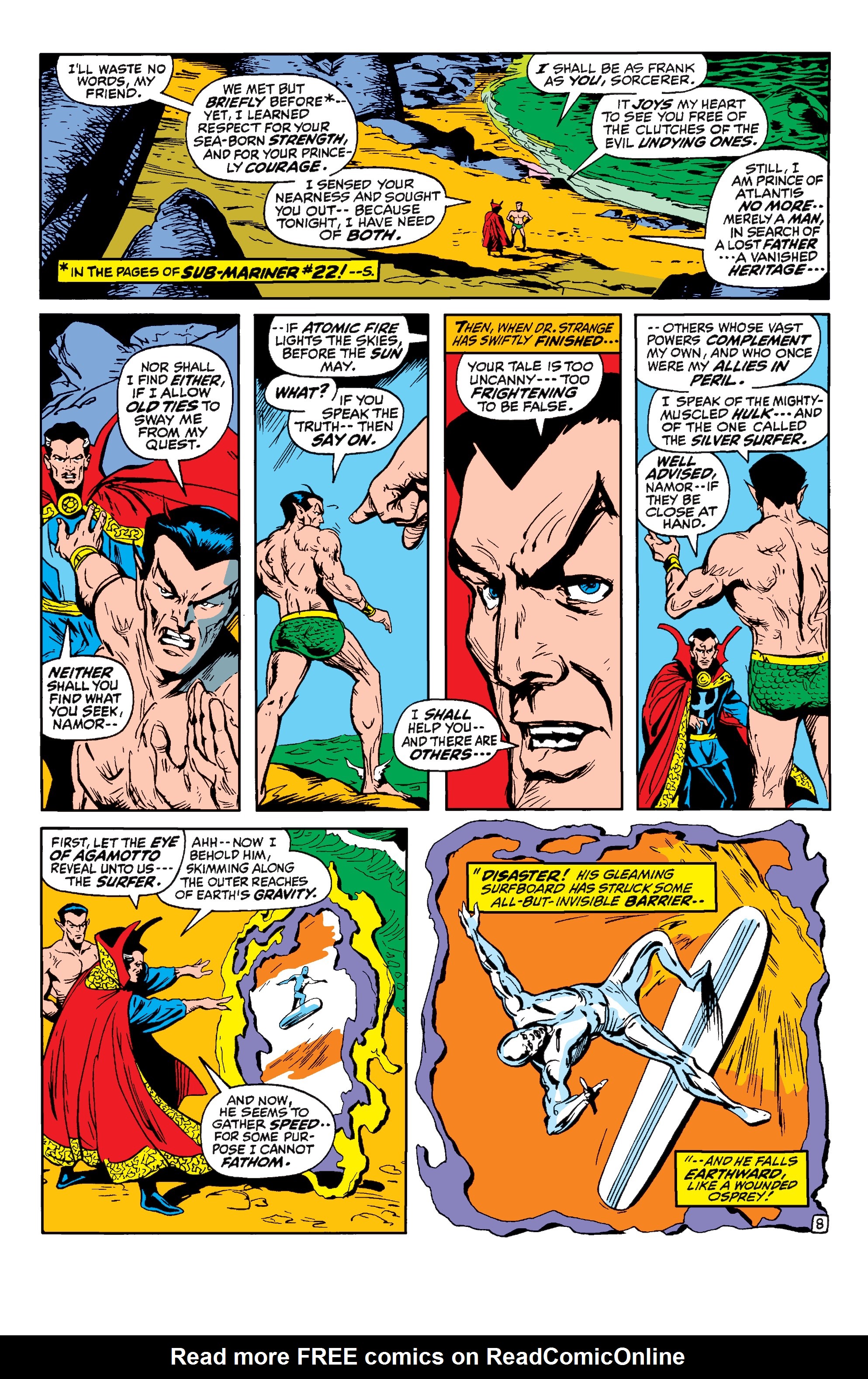 Read online Defenders: Marvel Feature #1: Facsimile Edition comic -  Issue #1: Facsimile Edition Full - 10