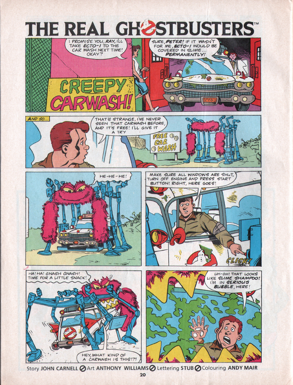 Read online The Real Ghostbusters comic -  Issue #77 - 20