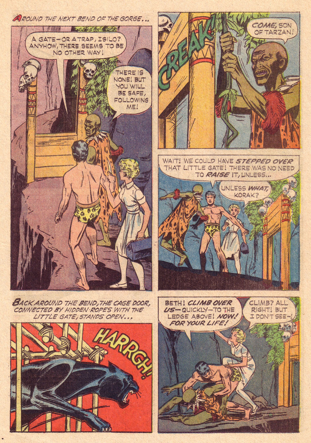 Read online Korak, Son of Tarzan (1964) comic -  Issue #4 - 17