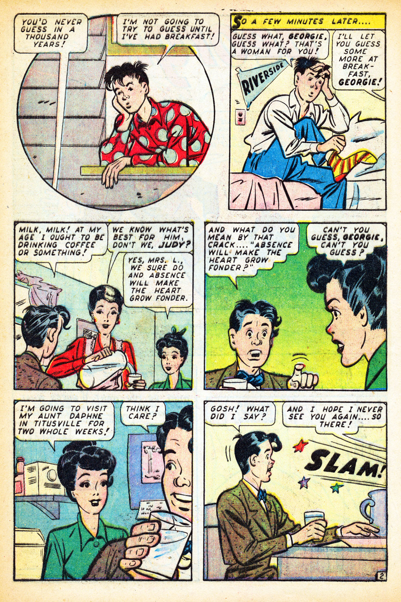 Read online Georgie Comics (1945) comic -  Issue #6 - 42