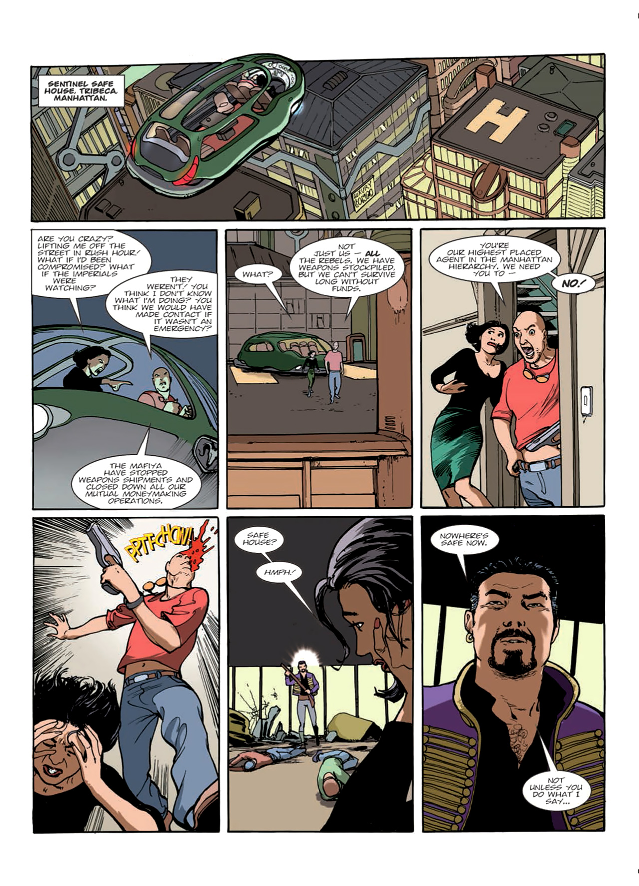Read online Nikolai Dante comic -  Issue # TPB 9 - 35