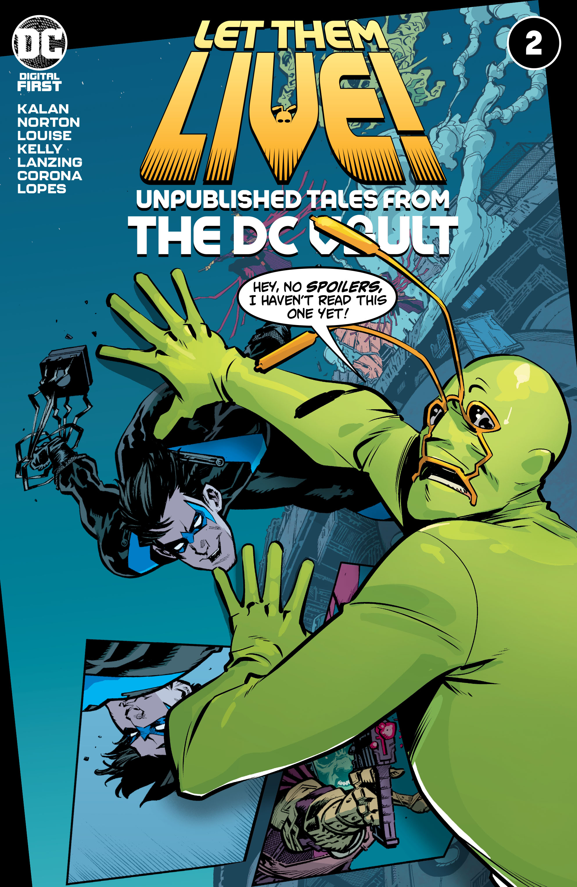 Read online Let Them Live: Unpublished Tales From The DC Vault comic -  Issue #2 - 1
