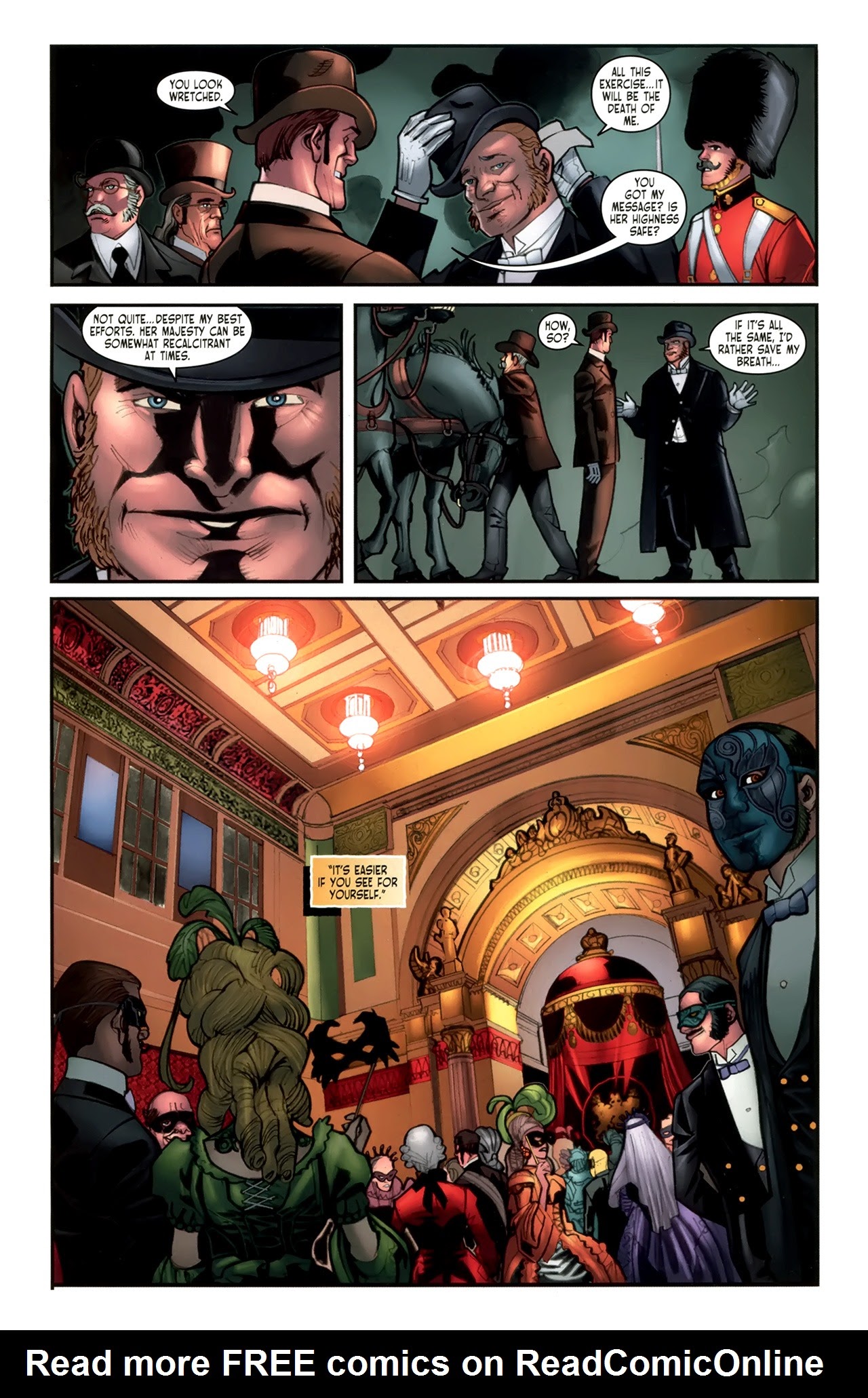 Read online Victorian Undead (2011) comic -  Issue #5 - 4