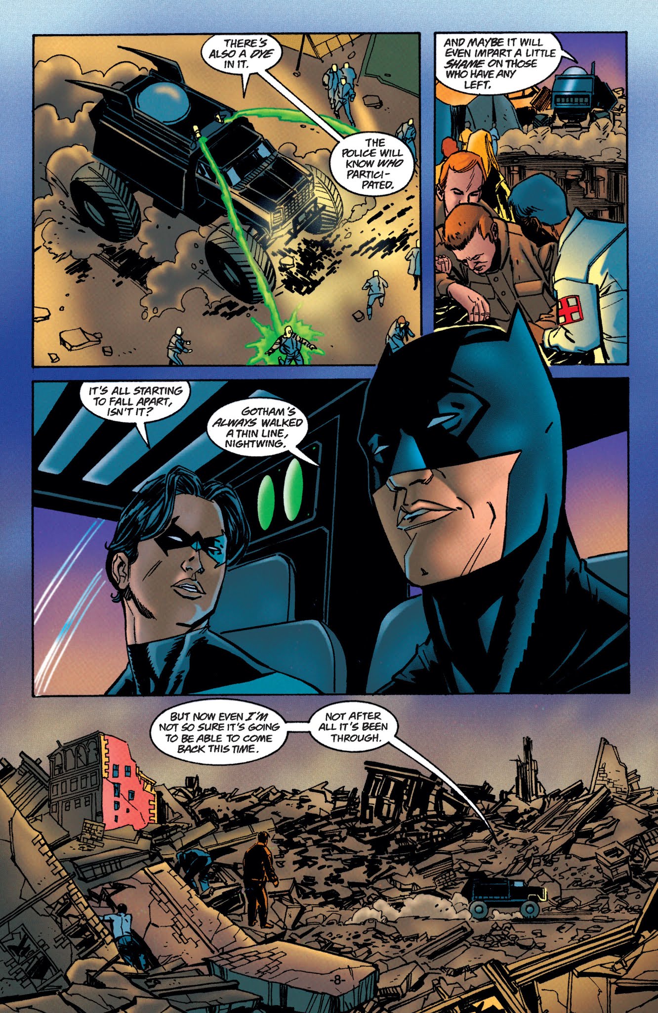 Read online Batman: Road To No Man's Land comic -  Issue # TPB 1 - 378