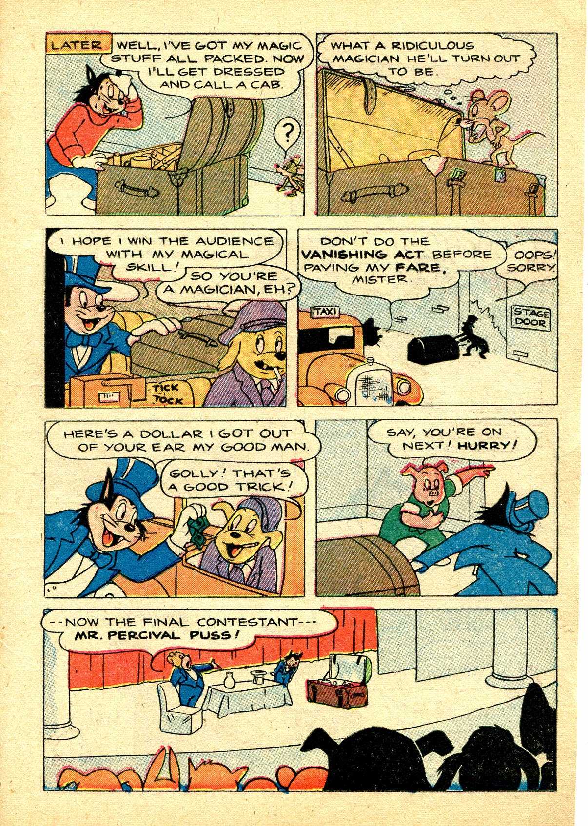 Read online Paul Terry's Mighty Mouse Comics comic -  Issue #44 - 49