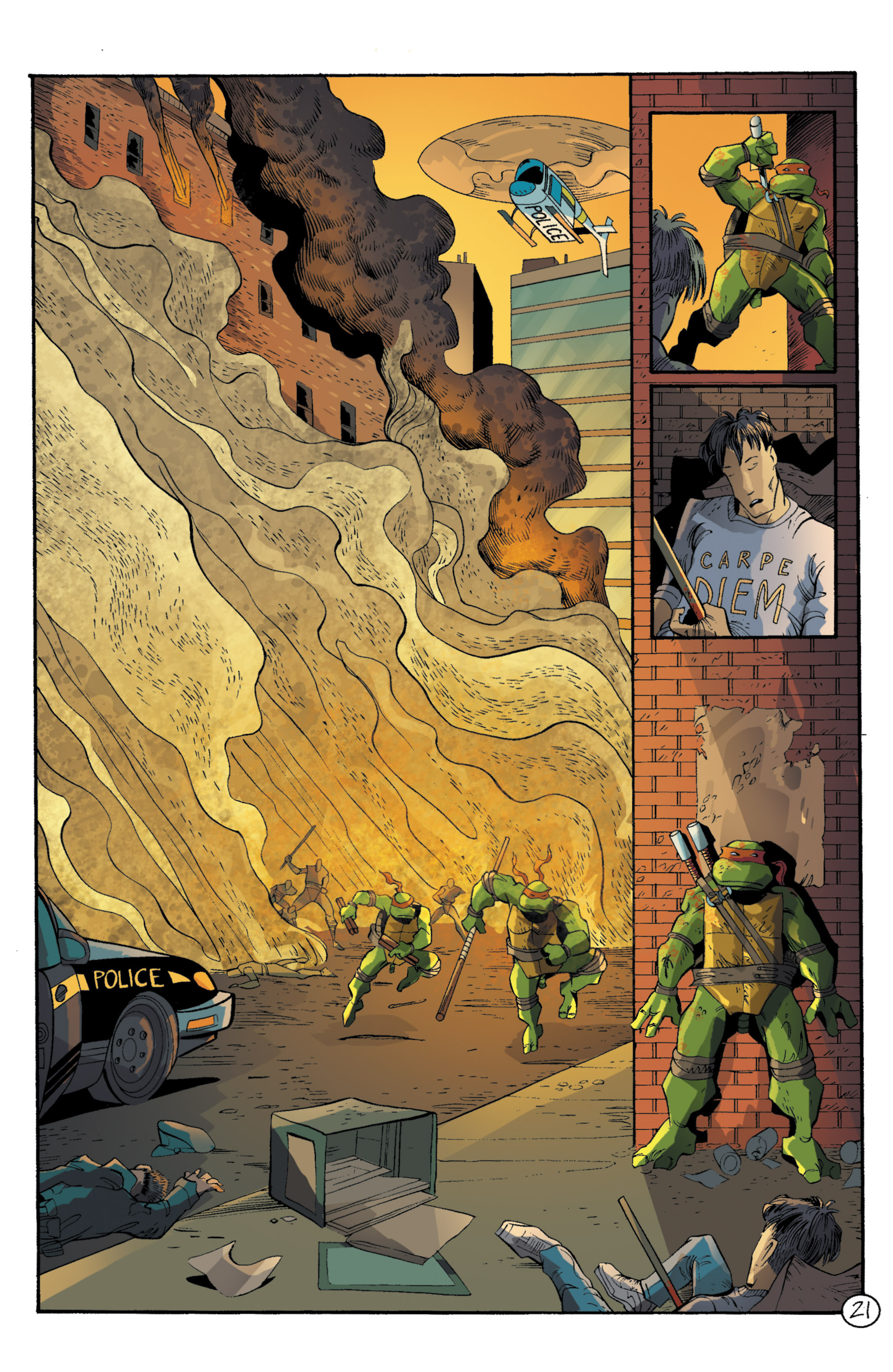 Read online Teenage Mutant Ninja Turtles Color Classics (2015) comic -  Issue #6 - 22