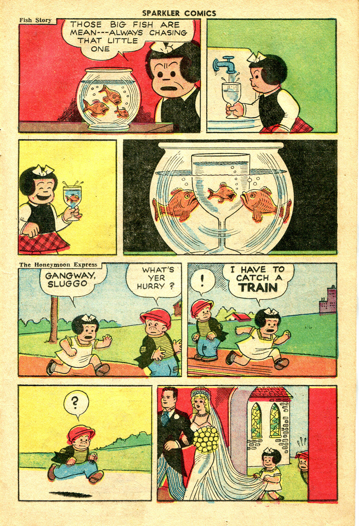 Read online Sparkler Comics comic -  Issue #105 - 11
