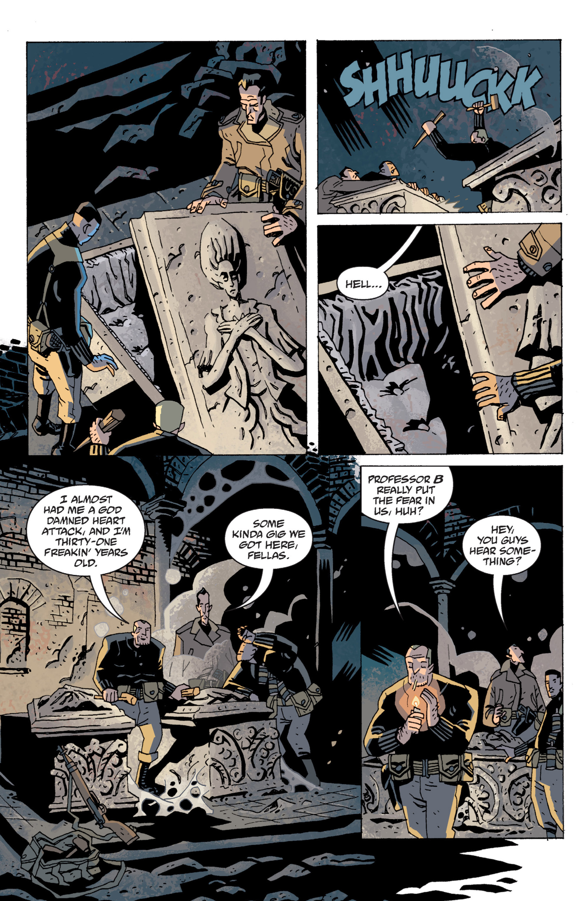 Read online B.P.R.D.: Hollow Earth and Other Stories comic -  Issue # TPB 13 - 62