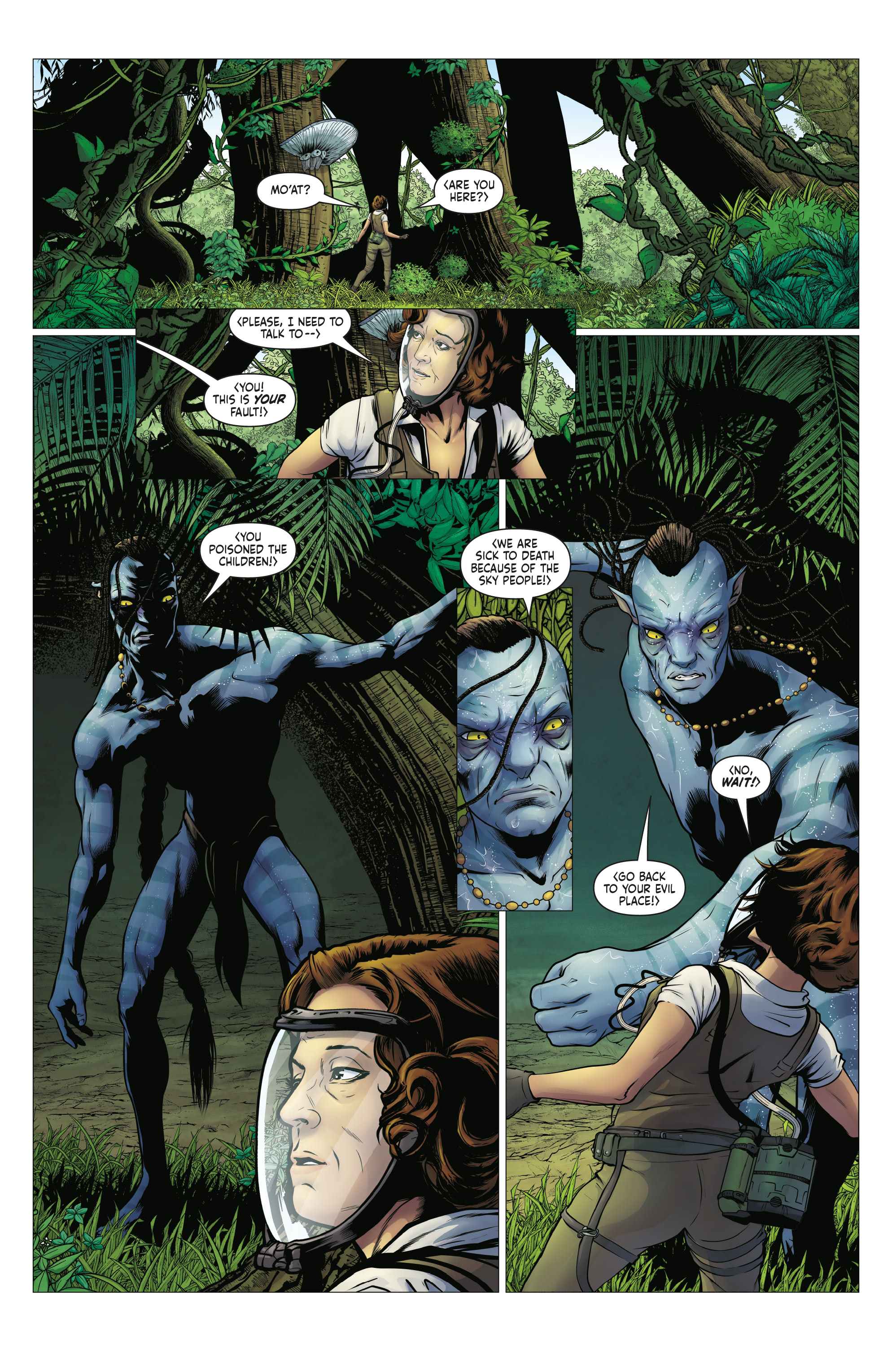 Read online Avatar: Adapt or Die comic -  Issue #6 - 12