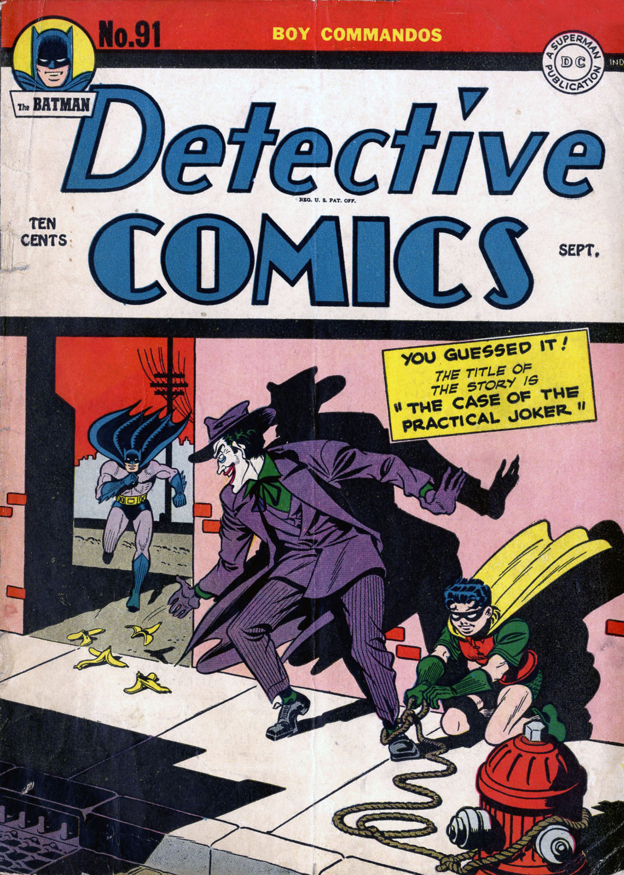 Read online Detective Comics (1937) comic -  Issue #91 - 1