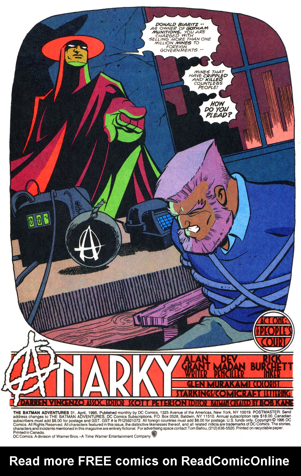 Read online The Batman Adventures comic -  Issue #31 - 2