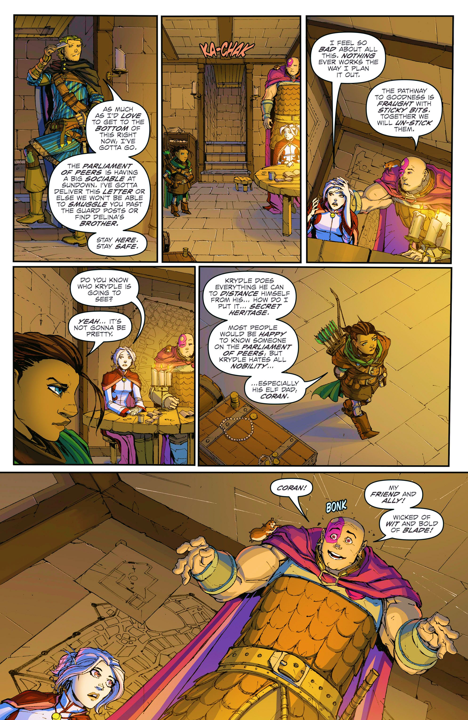 Read online Dungeons & Dragons: Legends of Baldur's Gate comic -  Issue #2 - 21