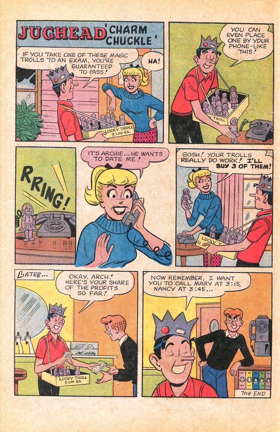 Read online Archie Giant Series Magazine comic -  Issue #172 - 56